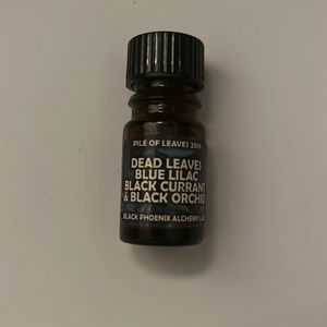 BPAL Dead Leaves, Blue Lilac, Black Currant, and Black Orchid Perfume